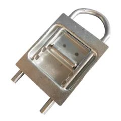 Roller Door Lock 25 Part Lock Backset / MOQ 1000PCS Style Modern Origin China Material Iron Color Silvery Type Key Lock Specification - Image 4