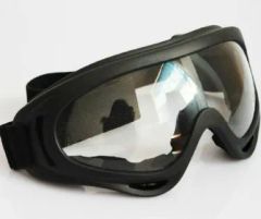 Airsoft X400 Tactical Wind Dust Protection Goggles Motorcycle Glasses Yellow - Image 5
