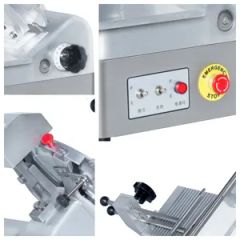 Commercial Grade Fully Automatic Meat Slicer Precision Cutting Machine for Deli Butcher Shops - Image 6