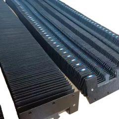 Effective Guide Rail Protection with Flexible Bellows Cover for CNC Tools - Image 6