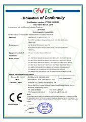 EMC certificate from Shenzhen DS Technology Co., Ltd.