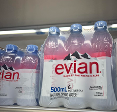 BUY EVIAN NATURAL MINERAL WATER 30CL,50CL,500ML, 1L Pure French Alpine Heritage Drinking Water - Image 1