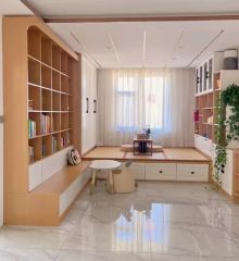 Stylish High Capacity Glass-Front Bookcases for Modern Storage - Image 5