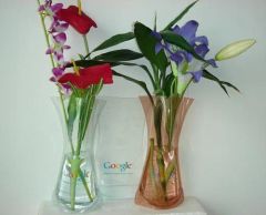 Foldable PVC Vase - Image 1