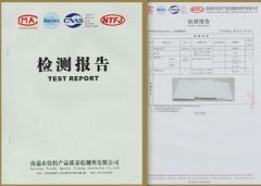 TEST REPORT certificate from Laiwu Trustworthy Import and Export Co., Ltd.