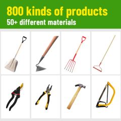 Chinese Factory Customizable Farming Weeding Tool Small Garden Hoe with Handle - Image 3