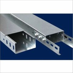 Aluminium  Perforated Cable Tray Depth 30mm Width 100mm Length 1.25m Thickness 3mm Material Aluminium Coating Powder - Image 1