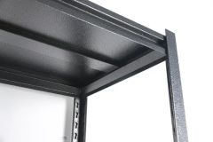 5 Tier Light Duty Adjustable Racks Steel Storage Shelf Home Kitchen Units Shelving Metal Storage Shelves Rack - Image 3