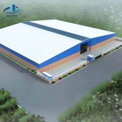 Customizable Metal Portal Frame for Budget-Friendly Prefab Warehouses - Image 4