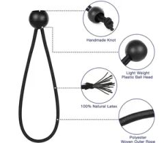 Outdoor Camping Tent Tightness Buckle Ball Style Elastic Rope Camping Canopy Accessories Lanyard - Image 6