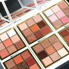 Nine Color Eyeshadow Plate Earth Color Pearlescent Matte Makeup Eyeshadow - Image 2
