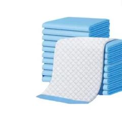 Premium Nursing Bed Pad for Incontinence and Leakproof Use Age Adult Color Blue Backsheet PE Folded Folded OEM Available - Fujian Liao Paper Co., Ltd.
