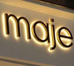 Outdoor Waterproof Company Illuminated 3D Copper Painted Logo LED Sign - Image 5