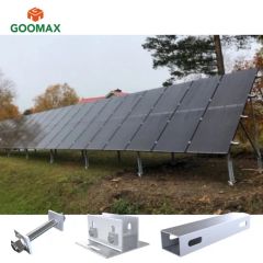 Goomax Ground PV Mounting Bracket for Solar Energy Systems Origin Xiamen Trademark GooMax Type Ground Bracket Model NO. - Image 1