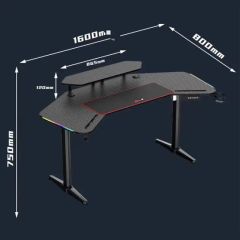 Gaming Tables Adjustable Height Computer Desk RGB Computer Desk - Image 6