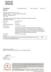 SVHC certificate from Qingdao Lidu Furniture Co., Ltd.