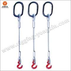 Galvanized Swaged Steel Wire Rope Sling with Best Price - QINGDAO YONGXIN RIGGING CO., LTD.