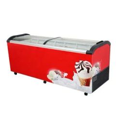 Ice Cream Freezer Display Commercial Gelato Counter Top Freezer Showcase - Image 3