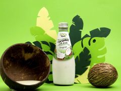 Coconut milk drink 290ml glass bottle Weight 0.29 Kg Origin Thailand Net Weight 290ml Packaging Bottle Shelf Life 18 - Image 2