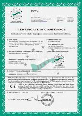 CE certificaton of Hydraulic Saws certificate from Hunan Weiping Technology and Development Co., Ltd.