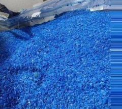 HDPE Blue Drum Regrind PET Material Recycled Plastic Scrap Natural Industrial Waste Bottle Molding Grade - Image 3