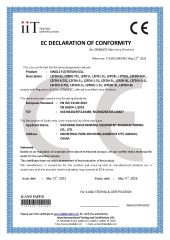 CE certificate from Shicheng Oasis Mineral Equipment Manufacturing Co., Ltd.