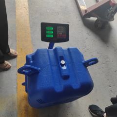 HDPE Blue Cube Modules Dock 350kg/Sqm ISO MOQ100 15D Shape Cube Color Blue Material HDPE Model NO. Dock Origin Shenzhen Certification ISO - Image 5