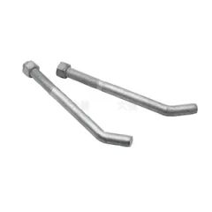 Hot-DIP Galvanized Foot Nails M20*200*240, Anti-Theft Upper Pole Nails for Iron Towers - Handan Daxin Fastener Manufacturing Co., Ltd