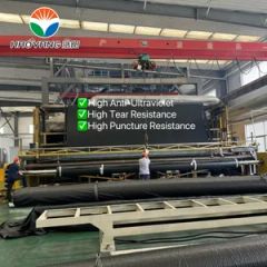 Great Value Geomembrane for Biogas Digester Width 1m~10m Origin China Suface Smooth Surface Smooth HS Code 56039490 Color Black, - Image 6