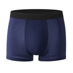 Breathable Men's Sexy Boxer Underwear Breathable Mens Boxer Shorts Brief Panties Underpants - Image 1