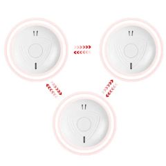En14604 As3786 Photoelectric Interlinked Smoke Alarms - Image 1