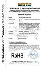 office-desk-RoHS-certificate certificate from ULINK FURNITURE GROUP LIMITED