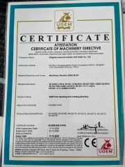 Certificates certificate from Qingdao Seanoel Industry and Trade Co., Ltd.
