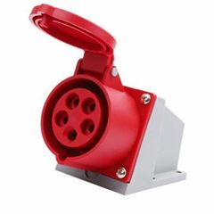 16A Industrial Plug Sockets Voltage 220V IP Rating 44 MCB Protected Yes Current Rating 16A Interlock Facility - Image 2
