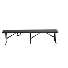 183cm Portable Long Outside Recycled Plastic Picnic Park Benches - Image 1