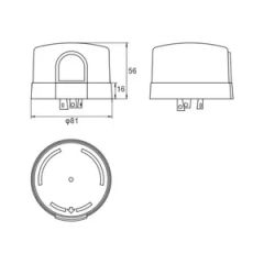 Photo Control Time-Delay Control Photo Sensor Switch UL Listed - Image 3