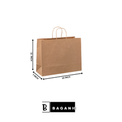 Kraft paper bags – product photo 5, product detail gallery