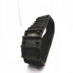 Snowmobile Rubber Tracks with Wheels for System Sq-B-255 Link 31 Pitch 72mm Color Black Width 255mm Trademark PY Condition - Image 2