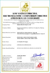 CE for Portable Charger certificate of Wenzhou Xinchi International Trade Co., Ltd. – certificate photo, supplier certificates section