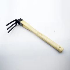 Mini Digging Tools 38cm Length Customizable Hoe Rake Cultivator Pick - Image 1