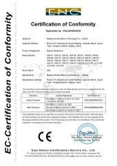 CE Beauty Equipment certificate from Beijing Oriental Wison Technology Co., Limited