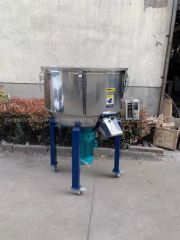 300kg Capacity Color Mixer for Plastic Pellets Mixing with Baster Batches - Image 1