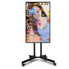 43 Inch Live Broadcast Live Streaming Large LCD Display Touch Screen Monitor Equipment with Mobile Phone Screen Sharing Projector for Live Stream - Image 2