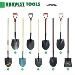 Powder Coated Shovel with Steel Handle Steel Handle Shovel - Image 6