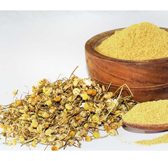 Chamomile Powder (Matricaria chamomilla) Max. Moisture (%) 8% Shape Fine light yellow to brown - Image 2