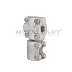 Aluminium Bolt Type Terminal Connector, 300A, Silver Color Silver Finish Polished Material Aluminium Current Rating - Metal Cast