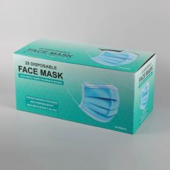 Disposable Adult Earloop Protective Face Mask Color Blue Shape Dust Mask Model NO. NP101 Trademark SUCSHK HS Code - Image 2