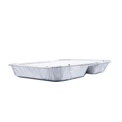 Premium 2 Compartment Aluminum Foil Food Storage Containers - Image 2