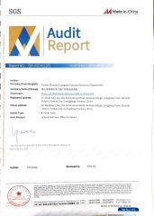 Societe Generale de Surveillance S.A. certificate from Foshan Shunde Guangwei Furniture Bussiness Department