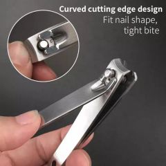 Classic Stainless Steel Nail Clippers - Image 4